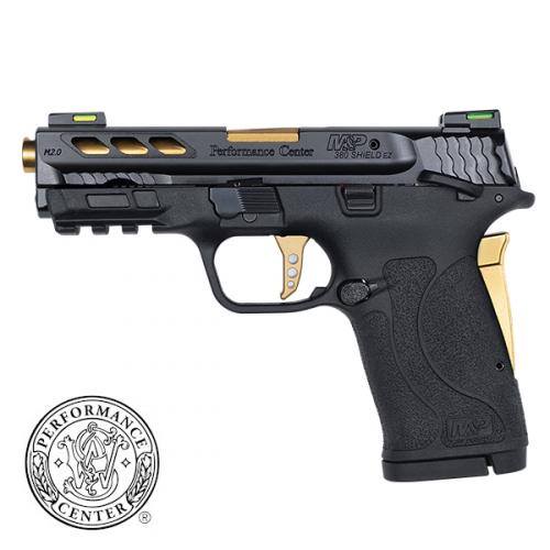 Smith M&p380 Pc 380ACP Ported Gold Semi-Auto Pistol Smith M&p380 Pc 380ACP Ported Gold Semi-Auto Pistol