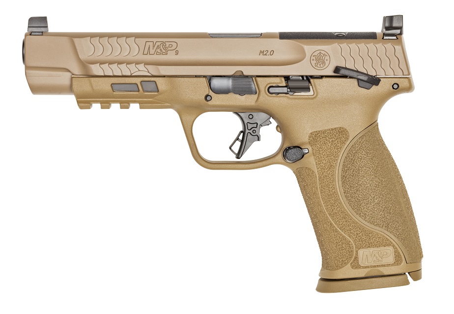Smith M&p9 M2.0 9mm FDE 17+1 5" Or Semi-Auto Pistol Smith M&p9 M2.0 9mm FDE 17+1 5" Or Semi-Auto Pistol