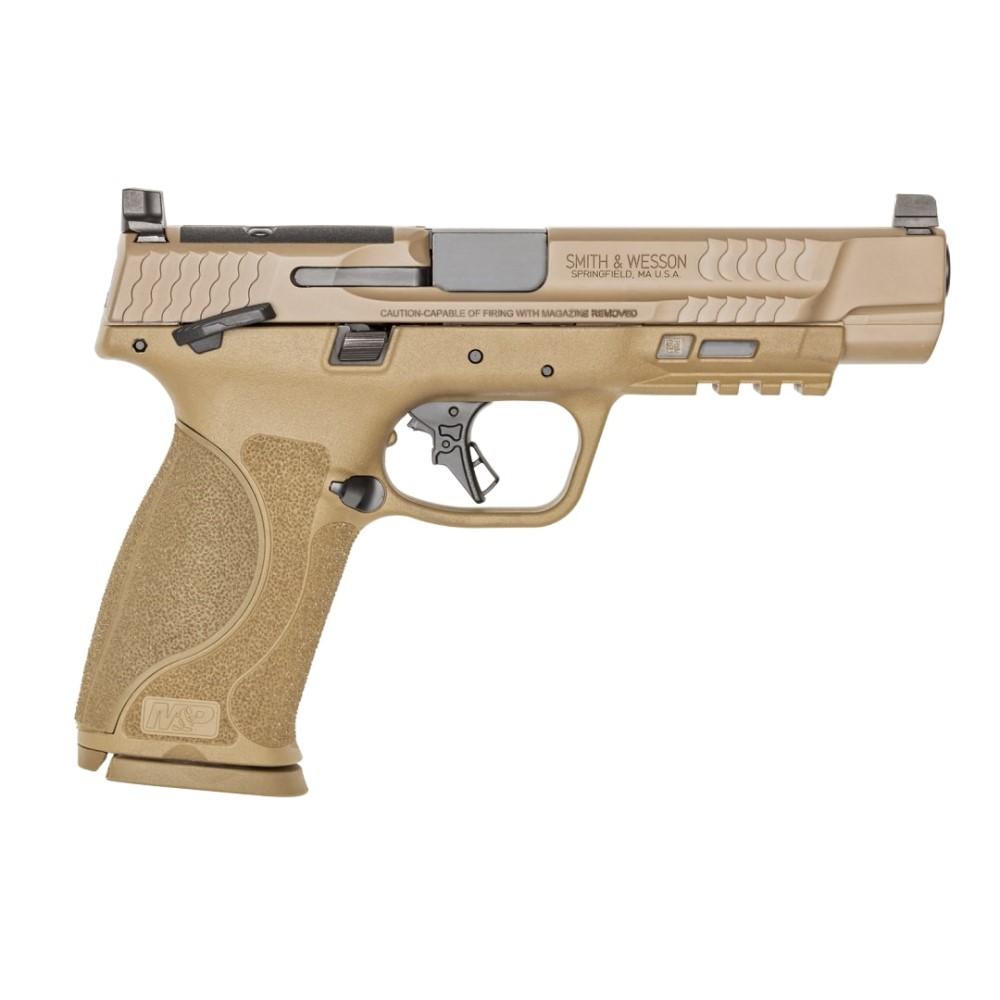 Smith M&p9 M2.0 9mm FDE 17+1 5" Or Semi-Auto Pistol Smith M&p9 M2.0 9mm FDE 17+1 5" Or Semi-Auto Pistol