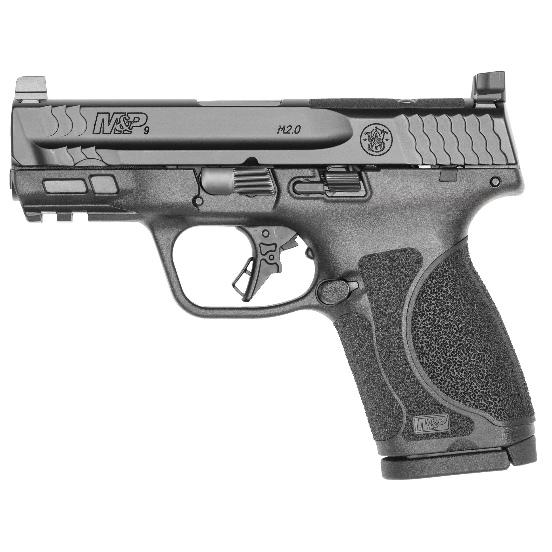 Smith and Wesson Smith M&p9 M2.0 Cpt 9mm 3.6" Or Nts Semi-Auto Pistol
