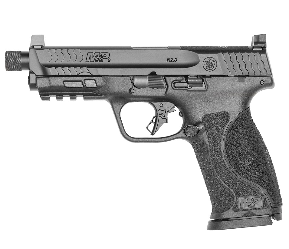 Smith and Wesson Smith M&p9 M2.0 9mm 17+1 4.6" Tb Or Semi-Auto Pistol