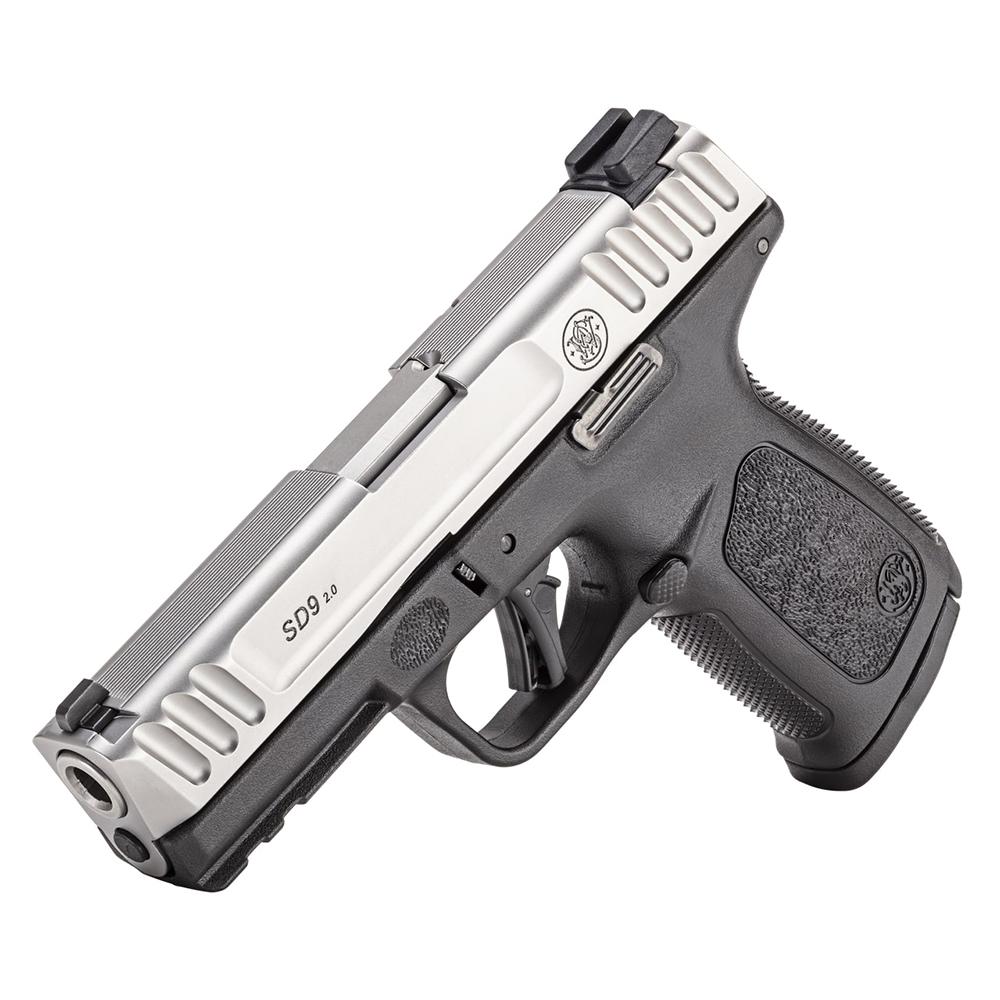 SD9 2.0 9MM 16+1 4" Stainless/Black FS Semi-Auto Pistol SD9 2.0 9MM 16+1 4" Stainless/Black FS Semi-Auto Pistol