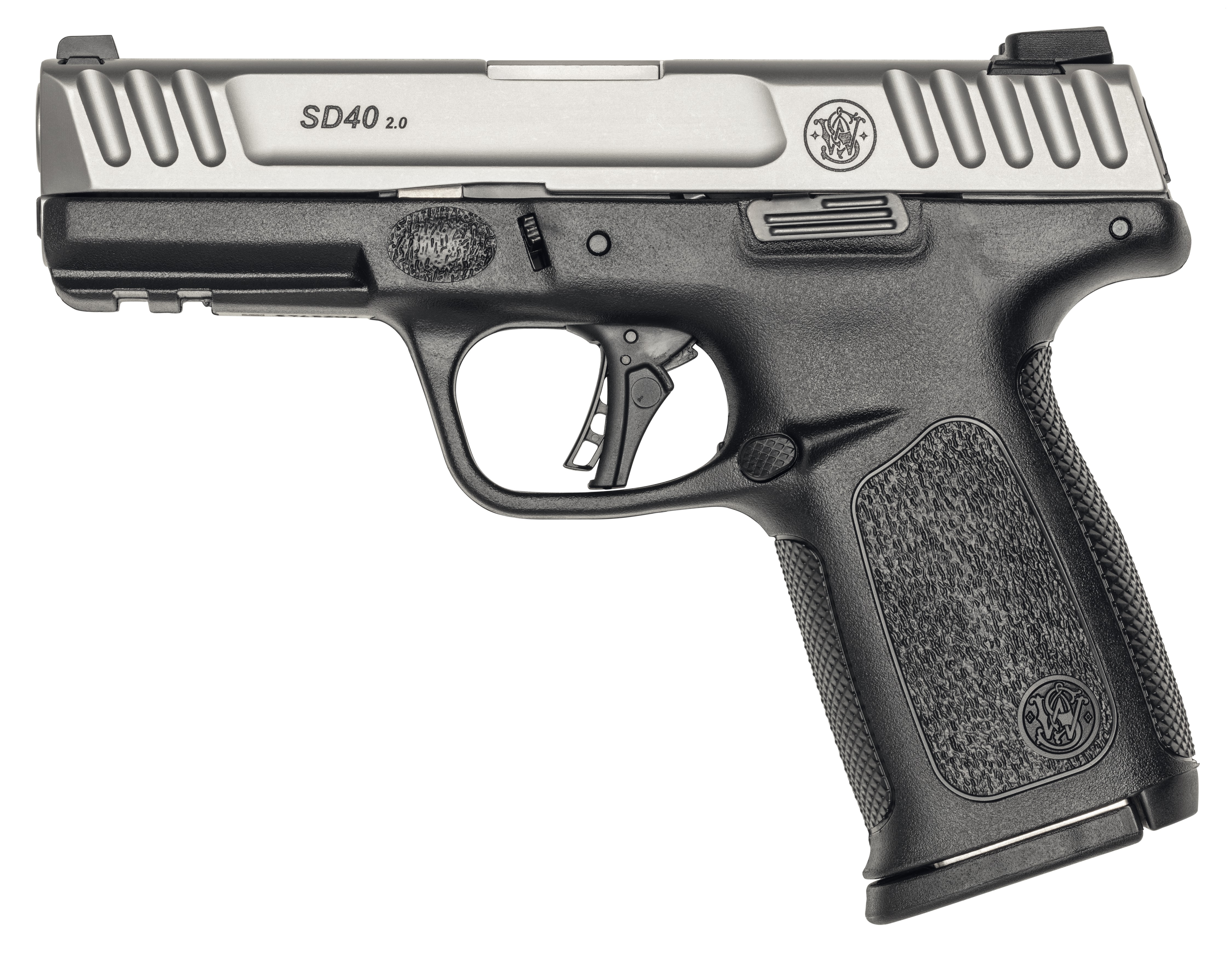 SD40 2.0 40S&W 10+1 4" Stainless/Black SD40 2.0 40S&W 10+1 4" Stainless/Black