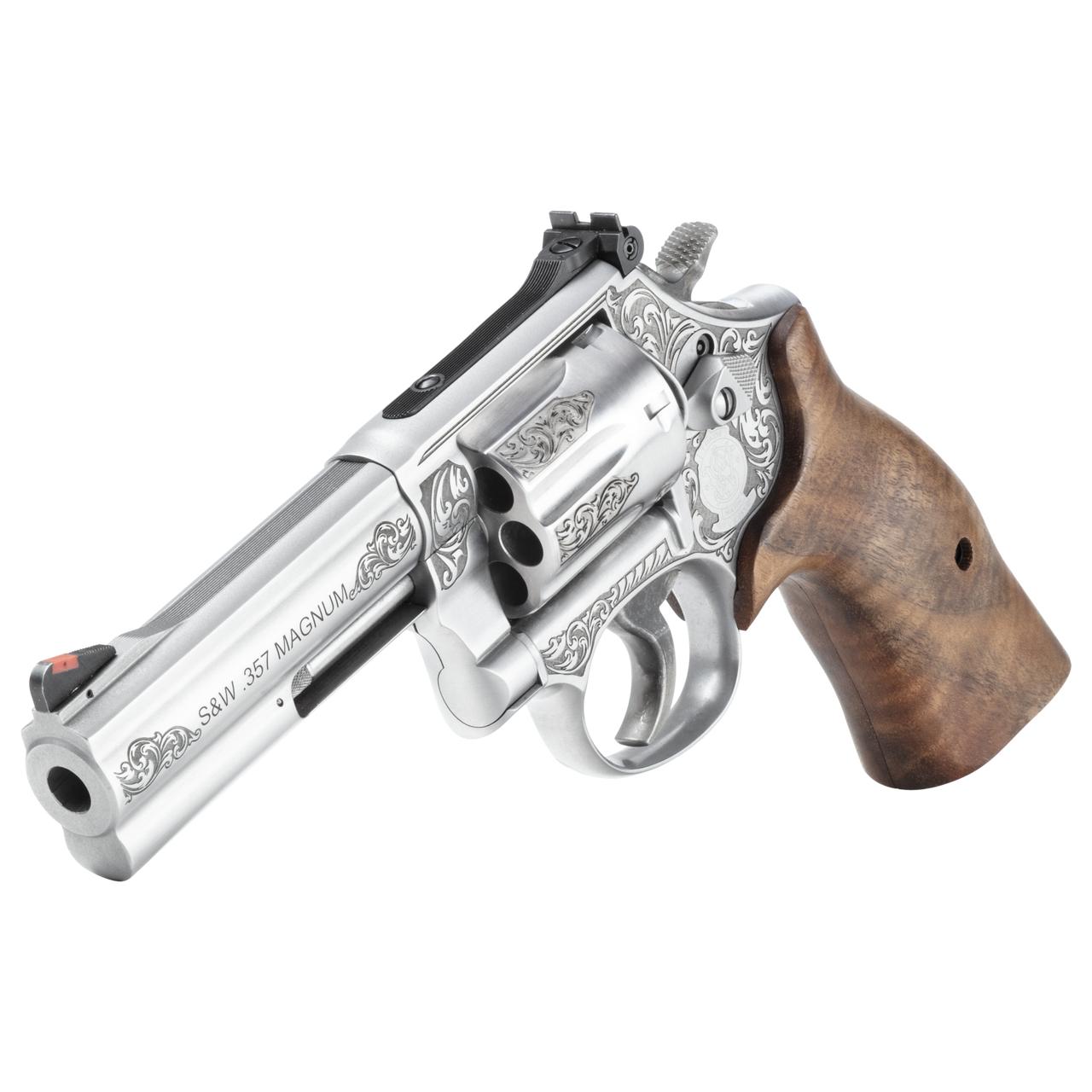 Smith 686 PLUS 357MAG 4" Stainless 7RD ENG Smith 686 PLUS 357MAG 4" Stainless 7RD ENG