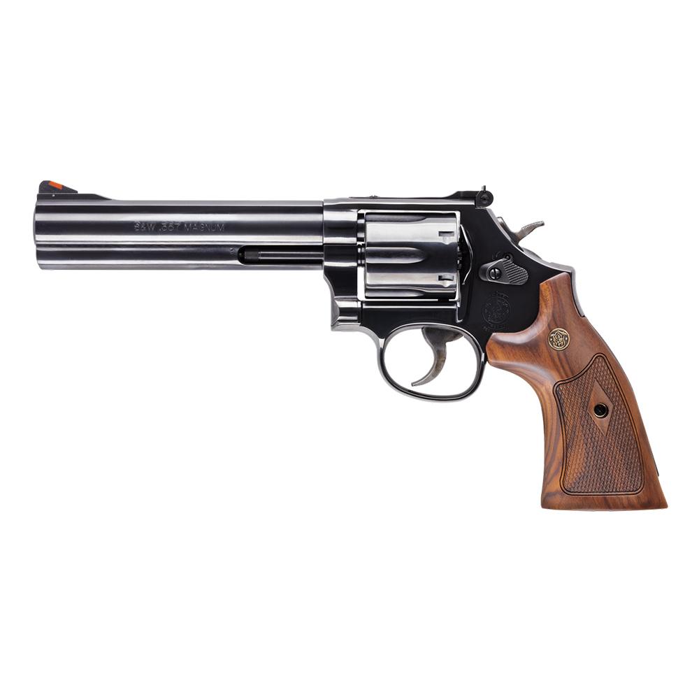 Smith & Wesson L-Frame M586 Handgun .357 Magazine 6rd Capacity 6" Barrel Black Smith & Wesson L-Frame M586 Handgun .357 Magazine 6rd Capacity 6" Barrel Black