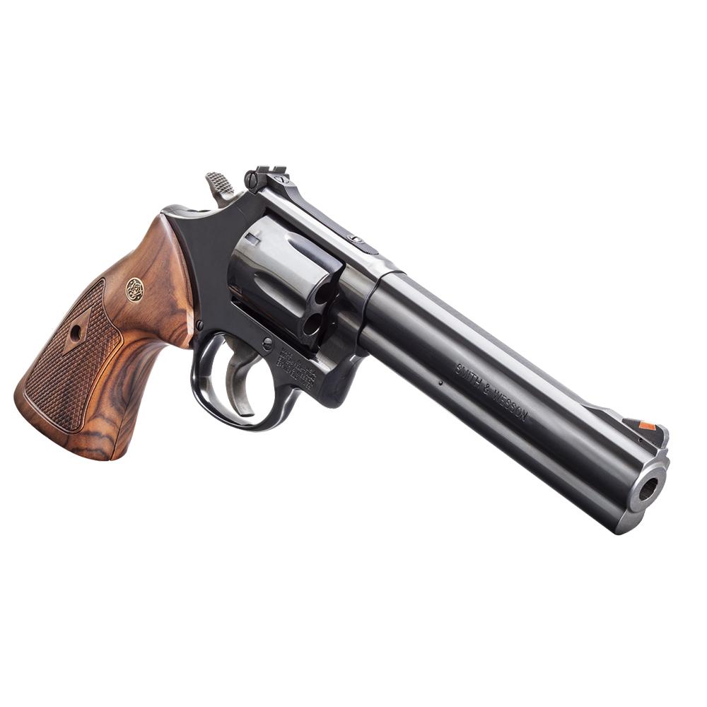 Smith & Wesson L-Frame M586 Handgun .357 Magazine 6rd Capacity 6" Barrel Black Smith & Wesson L-Frame M586 Handgun .357 Magazine 6rd Capacity 6" Barrel Black