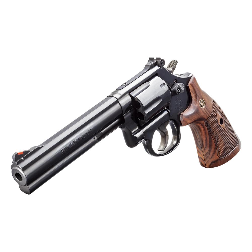 Smith & Wesson L-Frame M586 Handgun .357 Magazine 6rd Capacity 6" Barrel Black Smith & Wesson L-Frame M586 Handgun .357 Magazine 6rd Capacity 6" Barrel Black