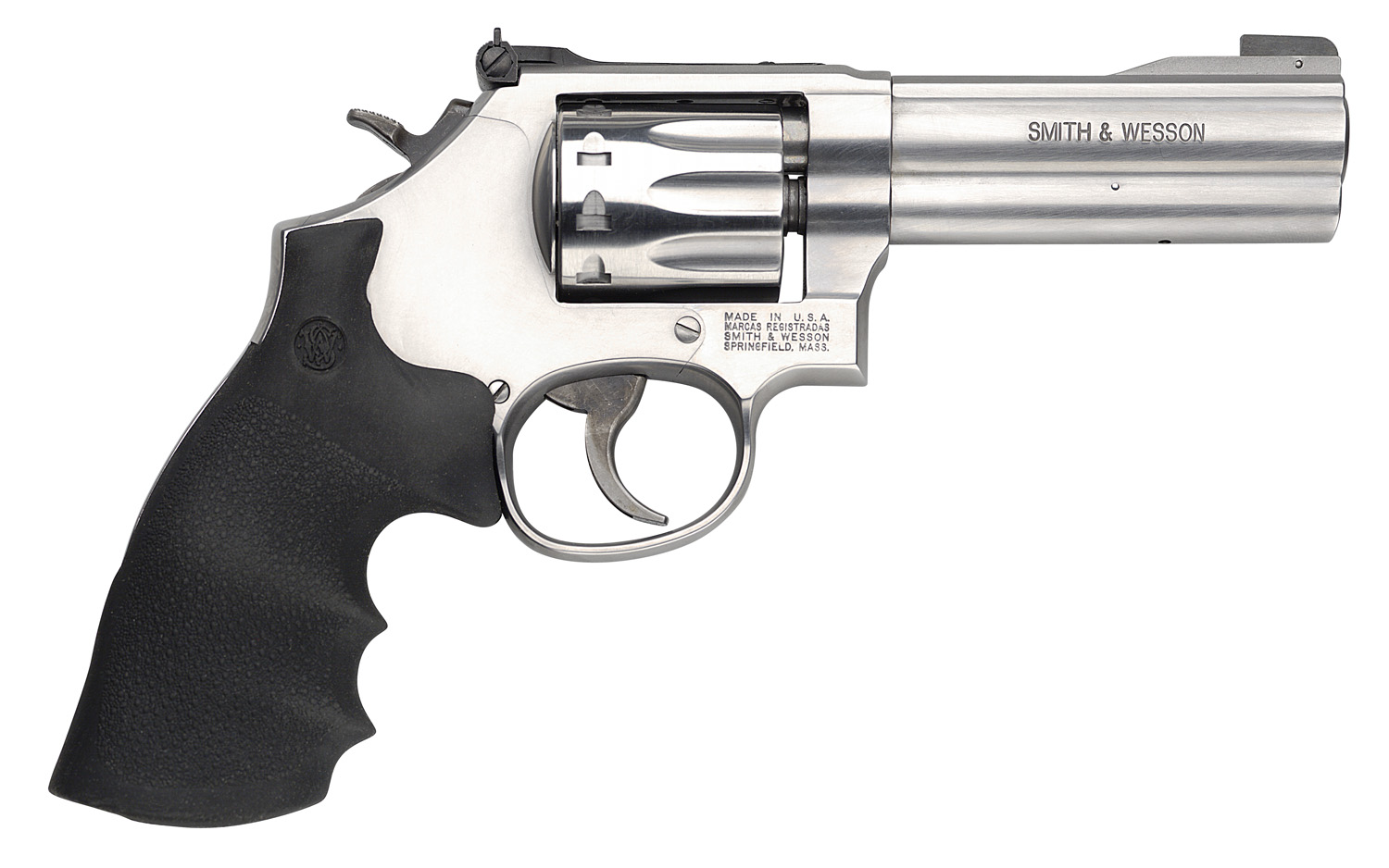 Smith and Wesson S&W M617 Handgun .22 LR 10rd Capacity 4" Barrel Stainless Satin Steel Finish