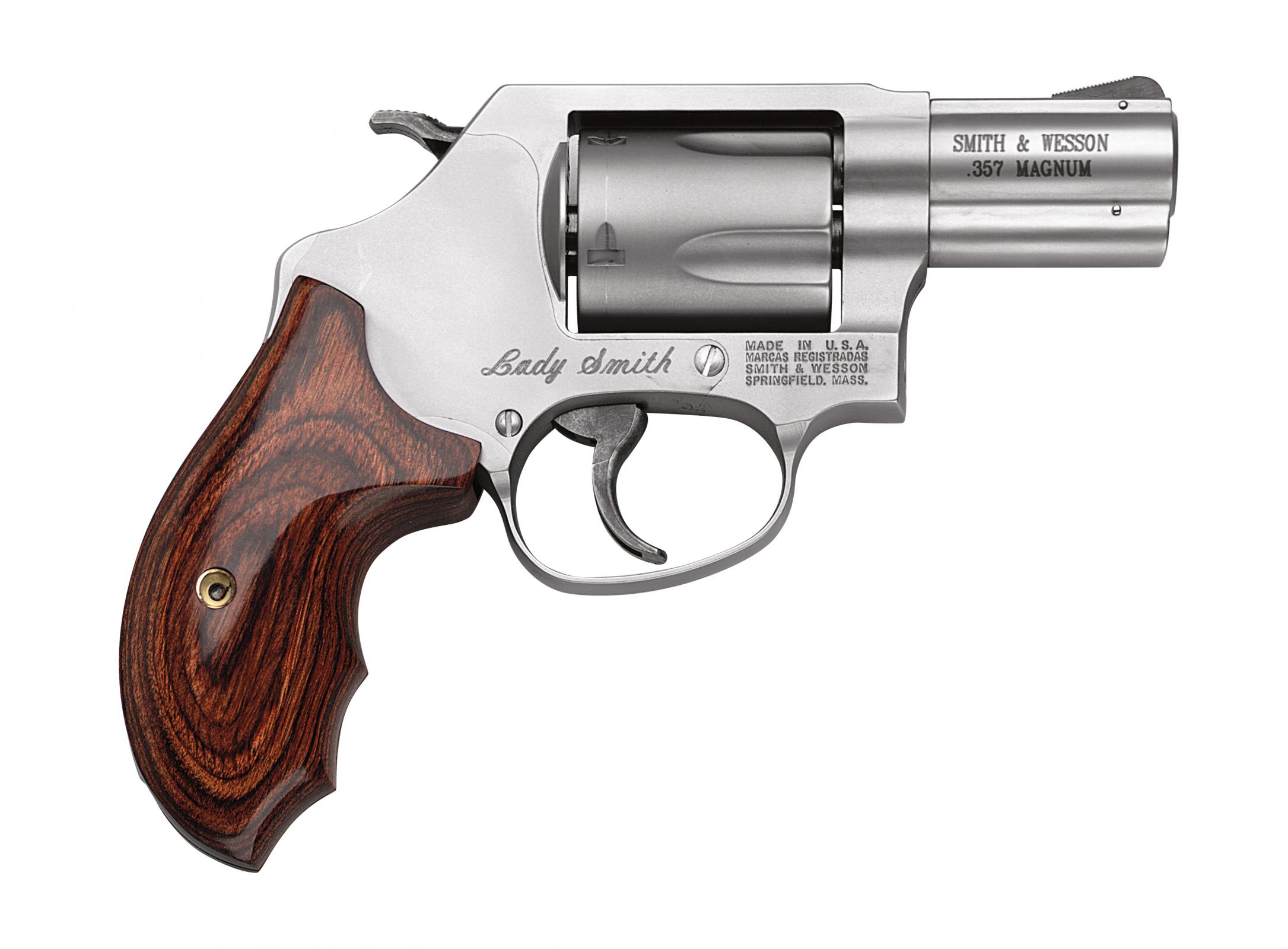 Smith and Wesson S&W M60 Lady Smith Handgun .357 MAG 5rd Capacity 2-1/8" Barrel Wood Grip