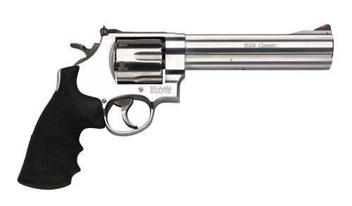 Smith and Wesson S&W M629 Handgun .44 Rem Magazine 6rd Capacity 6.5" Barrel Stainless Finish
