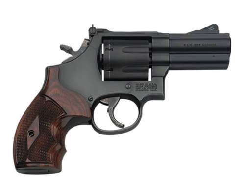 S&W PC Model 586 L-Comp .357 Magazine 7rd Capacity 3" Barrel Black Finish S&W PC Model 586 L-Comp .357 Magazine 7rd Capacity 3" Barrel Black Finish