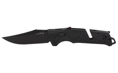 SOG Knives & Tools SOG Trident At Blackout 3.7" Folding Knife/Assisted