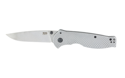 SOG Knives & Tools SOG Flash Fl Stnewsh 3.4" Slv Folding Knife