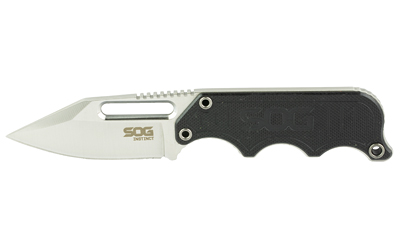 SOG Knives & Tools SOG Instinct Black 2.3" W/sheath Fixed Blade Knife