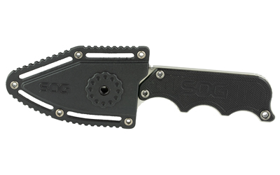 SOG Instinct Black 2.3" W/sheath Fixed Blade Knife SOG Instinct Black 2.3" W/sheath Fixed Blade Knife