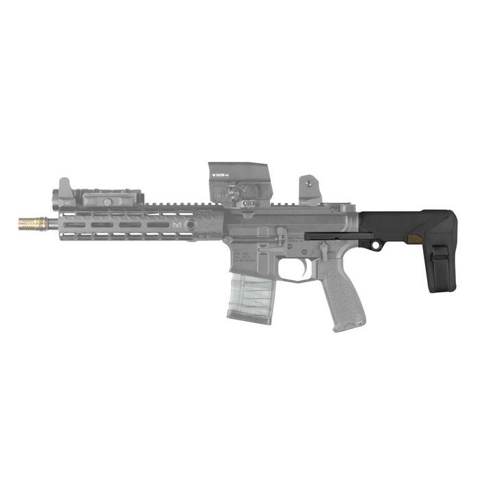 SB Honey Badger AR Brace; Black; 9mm Buffer/spring; Sb Logo SB Honey Badger AR Brace; Black; 9mm Buffer/spring; Sb Logo