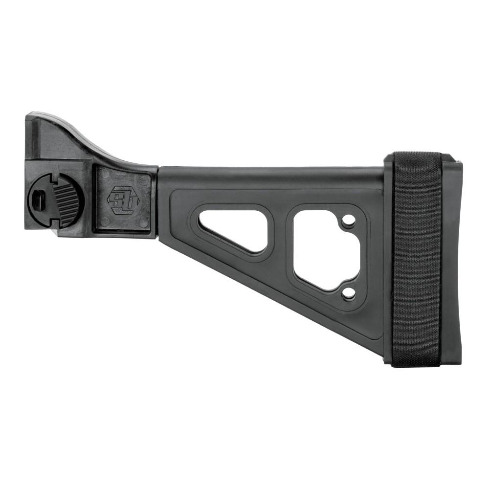 SB Tactical SB Sbt Side Folding Brace Black Sbt Logo Fits B&t Apc + HK Ump