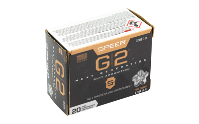 Speer Gold Dot Handgun Ammunition 40 S&W 180gr G2 1015 fps 20/ct Speer Gold Dot Handgun Ammunition 40 S&W 180gr G2 1015 fps 20/ct