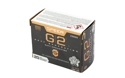 Speer Gold Dot Handgun Ammunition 40 S&W 180gr G2 1015 fps 20/ct Speer Gold Dot Handgun Ammunition 40 S&W 180gr G2 1015 fps 20/ct
