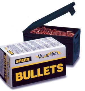 Speer Varmint Soft Point Rifle Bullet Value Pack .224 cal .224" 55 gr JSP Value Pack