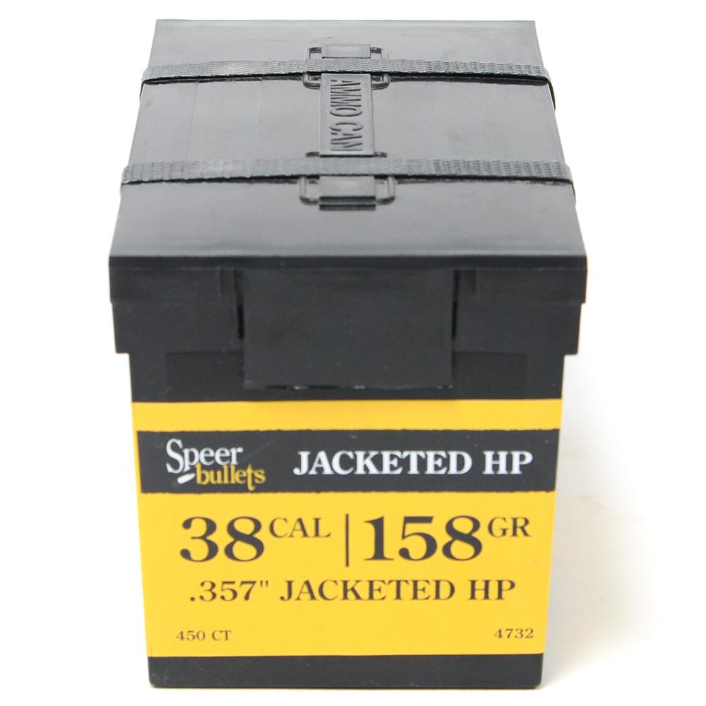 Speer Jacketed Handgun Bullets .38/.357 Magazine .357" 158 gr UCHP 450/ct