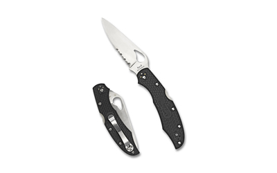 Spyderco Byrd Cara Cara 3.75" Cmbo Folding Knife