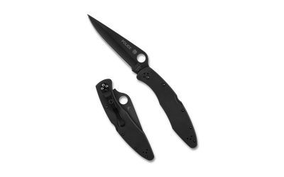 Spyderco POLICE Stainless 4.2" Black/Black