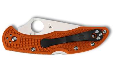 Spyderco Delica 4 2.9" Orange Folding Knife Spyderco Delica 4 2.9" Orange Folding Knife