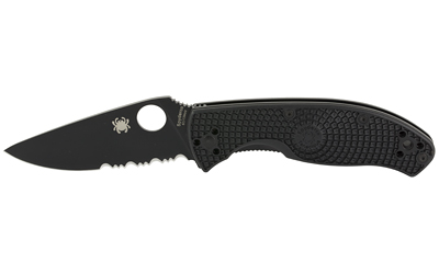 Spyderco Tenacious Ltwght 3.39" Black Folding Knife