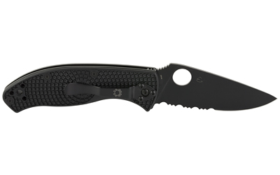 Spyderco Tenacious Ltwght 3.39" Black Folding Knife Spyderco Tenacious Ltwght 3.39" Black Folding Knife