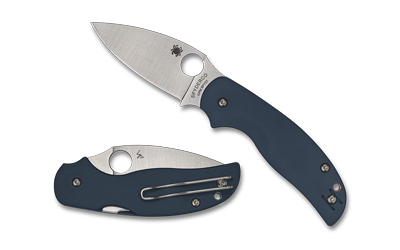 Spyderco Sage 5 Cpm Spy27 3" Blue Folding Knife