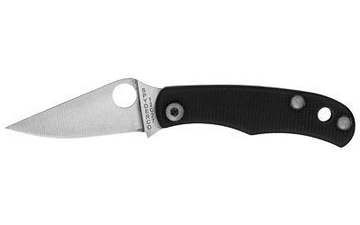 Spyderco Bug G-10 1.27" Black Folding Knife