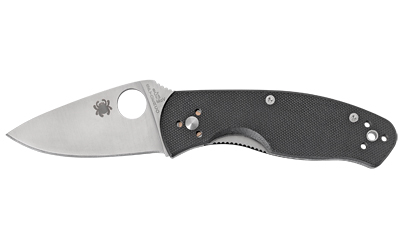 Spyderco Persistence Black G10 Plain Folding Knife