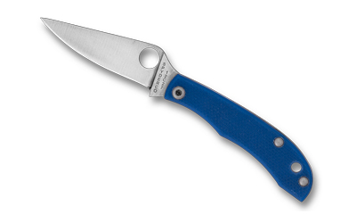 Spyderco Honeybee G-10 1.68" Blue Folding Knife