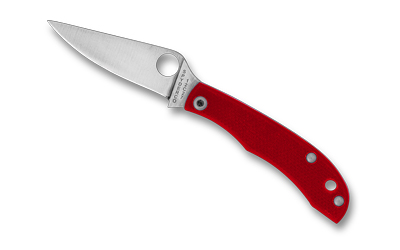 Spyderco Honeybee G-10 1.68" Red Folding Knife