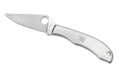 Spyderco HONEYBEE Stainless PLAIN 1.67" Folding Knife