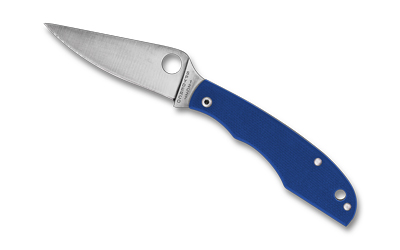 Spyderco Grasshopper G-10 2.3" Blue Folding Knife
