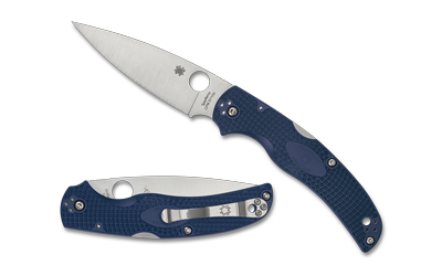Spyderco Native Chief Lw 4.02" Blue Folding Knife