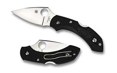Spyderco Dragonfly2 Black Frn Plain Folding Knife