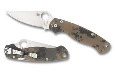 Spyderco Para Military 2 Plain Folding Knife