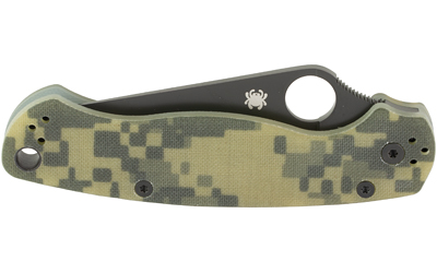Spyderco Para Military2 Camo G10 Pln Folding Knife Spyderco Para Military2 Camo G10 Pln Folding Knife