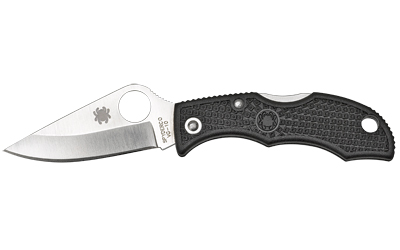 Spyderco Ladybug3 Black Frn Plain Folding Knife