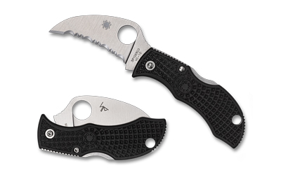 Spyderco MANBUG 1.84" Black Folding Knife