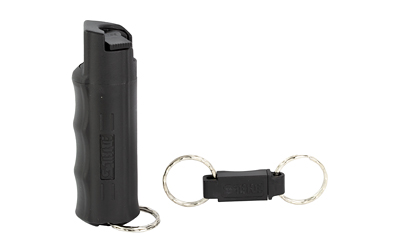Sabre Pepper Spray with Quick Release Key Ring Black Sabre Pepper Spray with Quick Release Key Ring Black