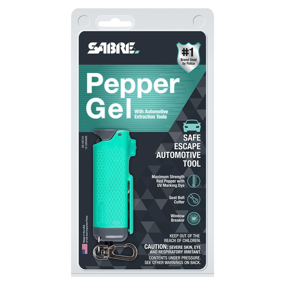 Sabre Safe Escape 3-in-1 Pepper Gel Security Spray Mint Sabre Safe Escape 3-in-1 Pepper Gel Security Spray Mint