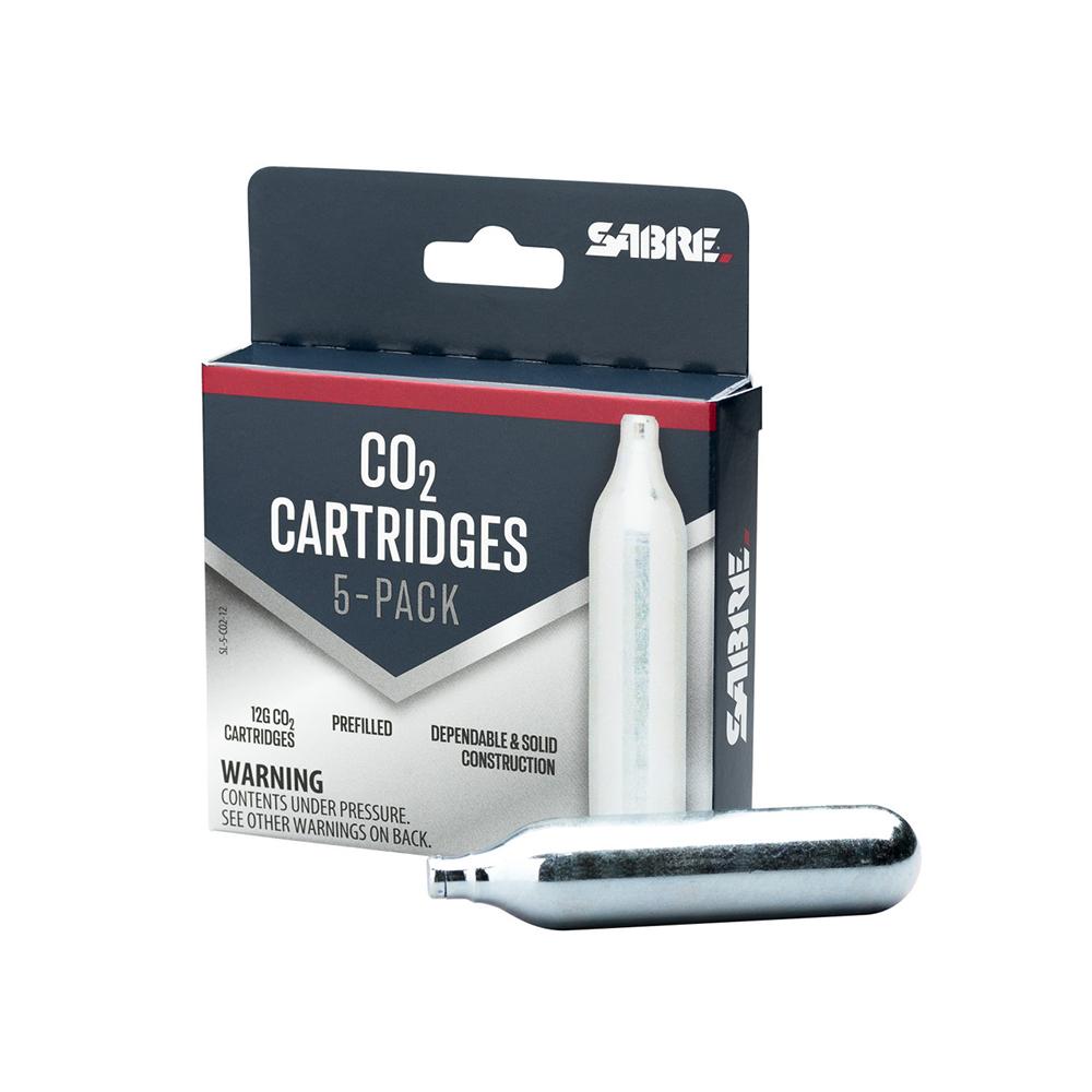 Security Equipment Corporation Sabre 12 g CO2 Cartridge - 5 count