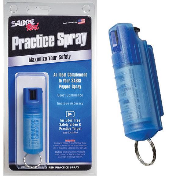 Security Equipment Corporation Security Sabre Pepper Spray .54 Oz Practice Canister Hardcase