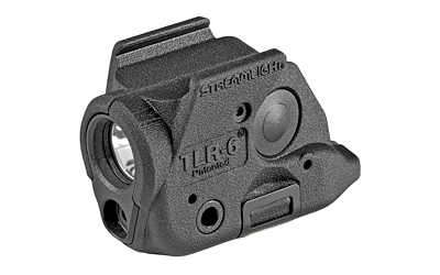 Streamlight TLR-6 Glock Tactical Gun Light Black 100 Lumens Red Laser