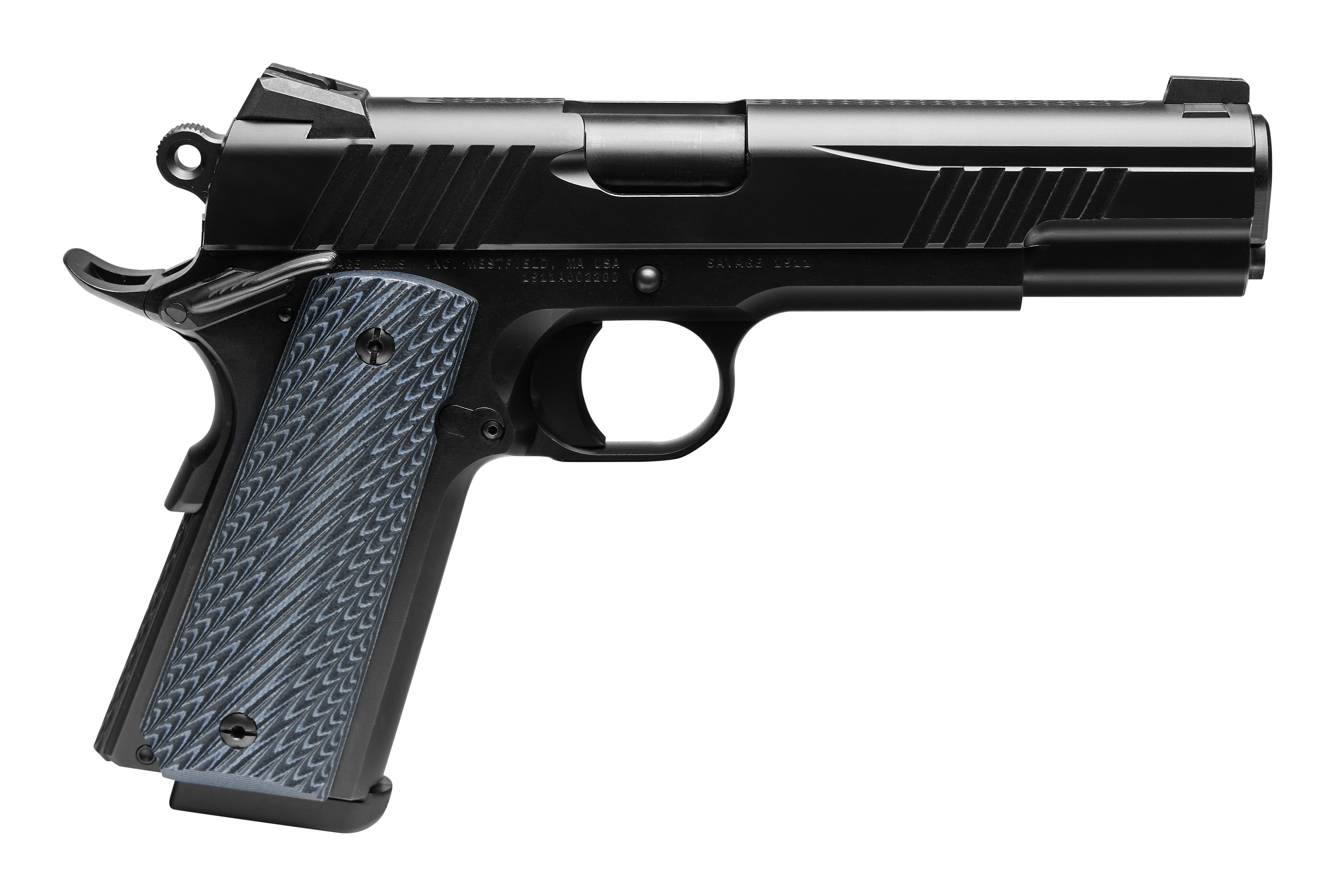 Savage Arms Savage 1911 Gov't Style Handgun 9mm Luger 10rd Magazines (2) 5" Barrel Black