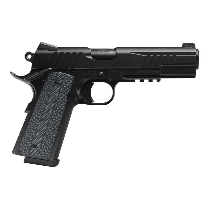 Savage 1911 GOVT 45ACP Black/Black RAIL Semi-Auto Pistol Savage 1911 GOVT 45ACP Black/Black RAIL Semi-Auto Pistol
